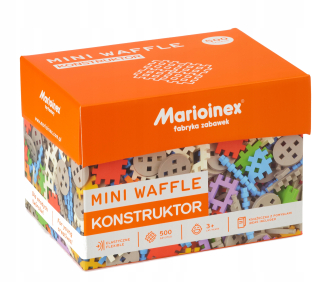 Stavebnica - Marioinex bloky Builder Mini vafle 500 el.