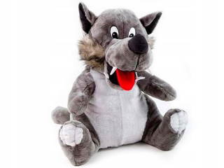 Maskot plyš pre deti hračkou plyšový vlk 782 plyšový plyšový darček