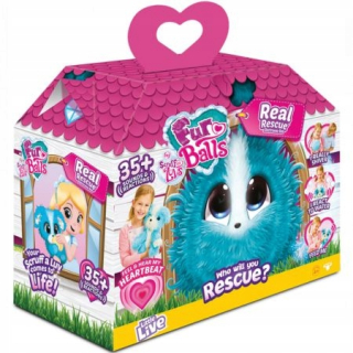 Dráha pre deti, stavebnica - Interaktívna Mascot kožušina Balls My Real Rescuer