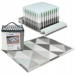 Vzdelávacia podložka pre deti - Vzdelávacie Mat Foam Puzzle Deti trojuholníky