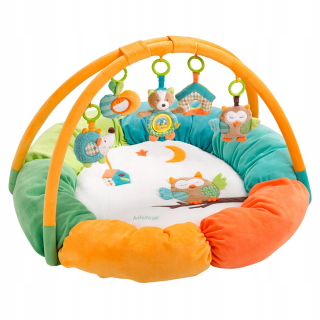 Vzdelávacia podložka pre deti - Vzdelávacie podložka, vankúše, z kolekcie: Sleepy lesné