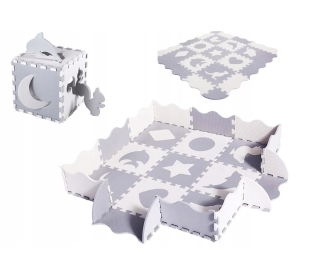 Vzdelávacia podložka pre deti - Vzdelávacie mat. Puzzle penové puzzle s lemovanie