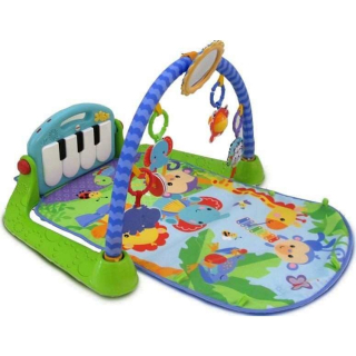 Vzdelávacia podložka pre deti - Posilňovacia podložka Fisher Price BMH49 s klavírom