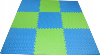 Hračky pre rozvoj lezenia - Pena kamarát pena puzzle 180x180x1cm tučný