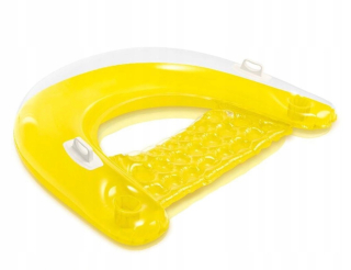 Matrac - Plávajúce žlté kreslo - 58859 Intex