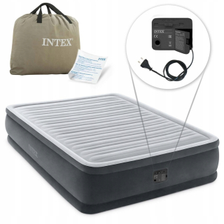Vnútorný nafukovací matrac so zabudovanou pumpou