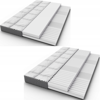 Matrac Nikola Aero Premium 160x80 stredný - pevný 160 x 80 x 10 cm