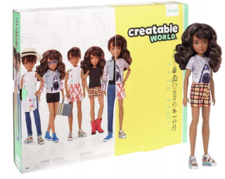 Bábika Barbie - Mattel Barbie creatable World Deluxe GGT68