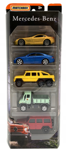 MATTEL MATCHBOX MERCEDES-BENZ 5SZTUK FHY44