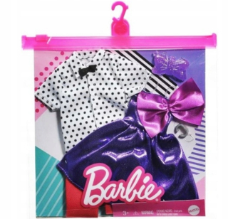 Bábika Barbie - Mattel, oblečenie pre Ken a Barbie 2-Pak GRC97