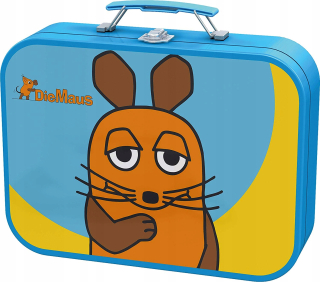 Maus myš Puzzle-Box Puzzle v kovovom kufri