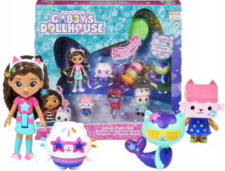GABBY'S DOLLHOUSE luxusné figúrky domčeka pre bábiky Gabi