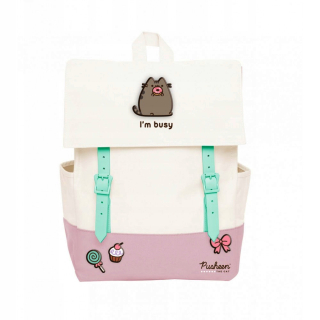 Jednokomorový školský batoh Pusheen Erik, viacfarebný