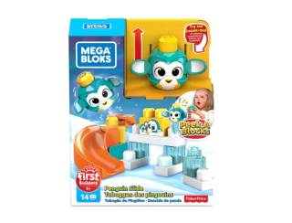 Stavebnica Mega Bloks - Mega Bloks Akuku Pads Slide Penguin GKX67