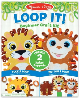 Melissa Loop IT viažu na 2 bábky Safari Lew Monkey