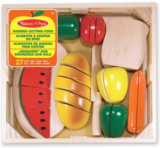 Melissa a Doug Zelenina Ovocie Science Rezanie 3L +