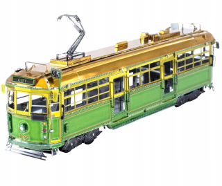 Metal Krajina Električka v Kovový model