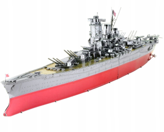 Metal Earth Yamato Bojová loď kovový model