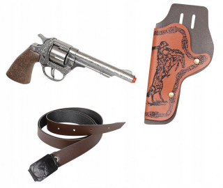 Pištoľ pre deti - Kov revolver pre digestory s Kabura Gonher