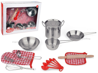 Detské spotrebiče - Metal Kitchen Kitchen Pan Pan Bowl 12 E