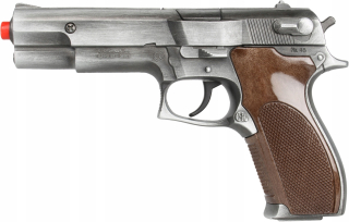 Pištoľ pre deti - Kov polícia Gonher 45/1 Gold
