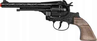 Pištoľ pre deti - Kovový kovboj Revolver Gonher 12 NABOI 122/6