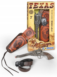 Pištoľ pre deti - Metal Cowboy Revolver s Karra Gonher 150/0
