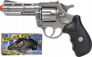 Pištoľ pre deti - Kov polícia Revolver Gonher 33/0