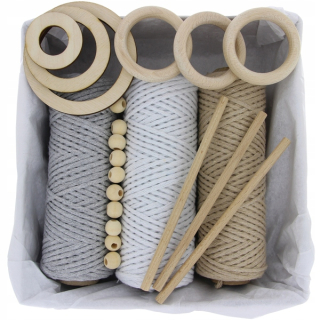 Mia Mote String Macrama Set pre začiatočníkov pre začiatok ekologického daru