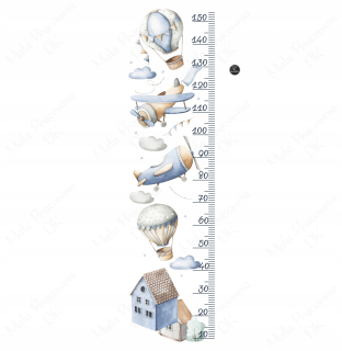 Meter na meranie výšky detí - Rast opatrenia - Boys Collection No. V