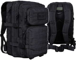 Mil-Tec Assault vojenský batoh 20-40 l čierny