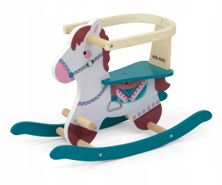 Hojdací koník - Milly Mally Hocing Horse Lucky 12 BLUE