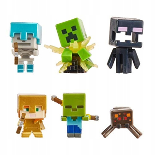 Akčná figúrka, postavička - Minecraft Best of Mini All-Stars 6-Pack postavy