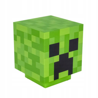 Nočná lampa do detskej izby - Minecraft Creeper nočná lampa so zvukom