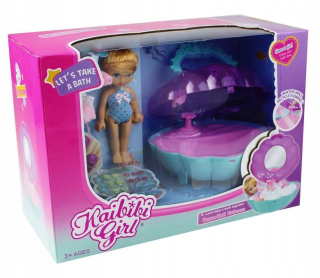 Bábika - Mini Bábika + vaňa pre vodu