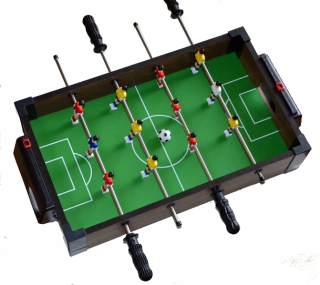 Mini stolný futbal drevený stôl 51x58cm