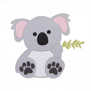 Nočná lampa do detskej izby - LED lampa koala bear do detskej izby