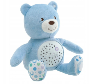 LED projektor nočnej oblohy - Teddy Bear s Chicco modrej projektora