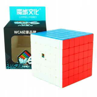 Mofangjiaoshi Meilong 6x6x6 Stickerless Bright