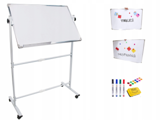 Mobilné Regálové kolesá Úpravy + Tabuľka 120x90 + A