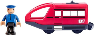 Drevená dráha pre deti - Strong red automatické, rýchle a silné elektrické