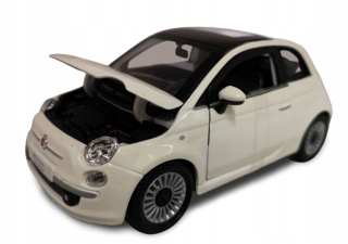 Autíčko pre deti - Bburago Model 1:24 Fiat 500 2007