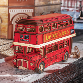Model zostavy Robotime Rolife London Bus TGM02