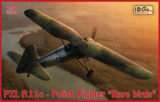 Lietadlo pre deti - Modelovať lepenie IBG PZL P.11c poľský bojovník Ra