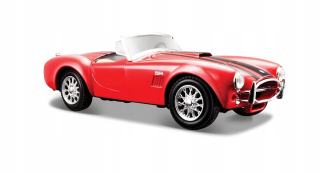 Zberateľská figúrka - Kovový model Shelby Cobra 427 1965 červená