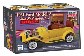 Plastový model - Auto 31 Ford Roadster Hot R