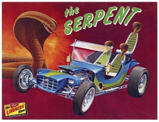 Plastikový model - Car Show Serpent Rod 01:16