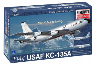 Plastový model - KC -135A USAF SAC - mini lietadlo