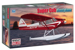 Plastikový model - Piper Super Cub Float P lietadla