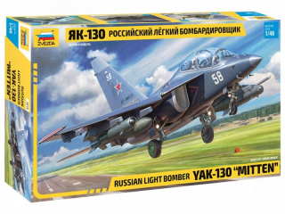 Lietadlo pre deti - Plastová JAK-130 RUSKÝ LIGHT BOM